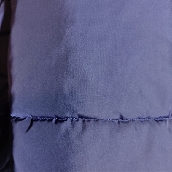 Kendall & Kylie Navy Blue Puffer Jacket, Size M - Picture 5 of 10